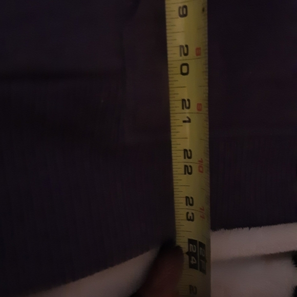 Old Navy Sherpa Lined Zip Front Hoodie Purple Sequin Woman's XL - Picture 3 of 9